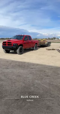 DODGE 2500-3500 2003-2005 with PRECISION FRONT Weld It Yourself STANDARD installed