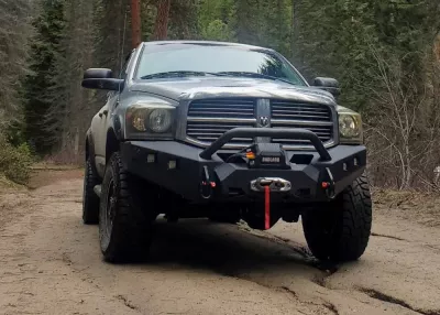 DODGE 2500-3500 2006-2009 with CLASSIC FRONT Weld It Yourself Offroad installed