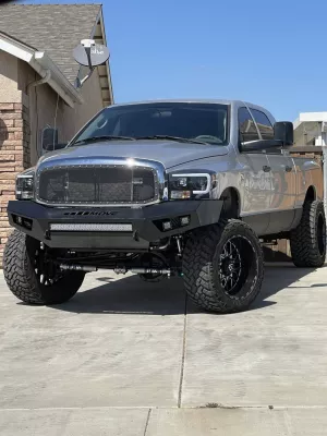 DODGE 2500-3500 2006-2009 with PRECISION FRONT W.I.Y.KIT STANDARD installed