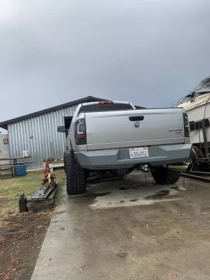 DODGE 2500-3500 2006-2009 with CLASSIC REAR W.I.Y.KIT STANDARD installed