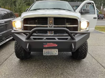 DODGE 2500-3500 2006-2009 with CLASSIC FRONT Weld It Yourself STANDARD installed