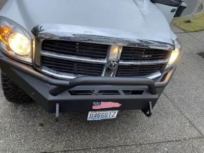 DODGE 2500-3500 2006-2009 with CLASSIC FRONT Weld It Yourself STANDARD installed