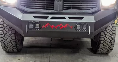 DODGE 2500-3500 2006-2009 with CLASSIC FRONT Weld It Yourself STANDARD installed