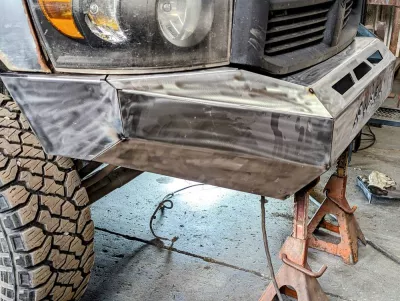 DODGE 2500-3500 2006-2009 with CLASSIC FRONT Weld It Yourself STANDARD installed