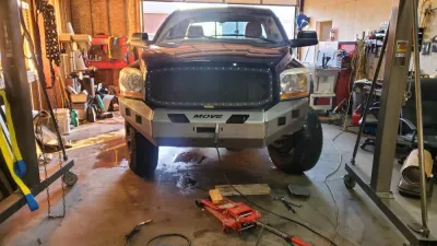 DODGE 2500-3500 2006-2009 with CLASSIC FRONT Weld It Yourself Offroad installed