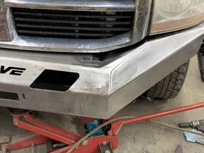 DODGE 2500-3500 2006-2009 with CLASSIC FRONT Weld It Yourself Offroad installed