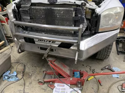 DODGE 2500-3500 2006-2009 with CLASSIC FRONT Weld It Yourself Offroad installed