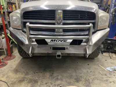 DODGE 2500-3500 2006-2009 with CLASSIC FRONT Weld It Yourself Offroad installed