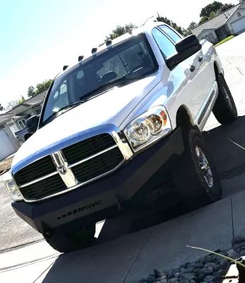 DODGE 2500-3500 2006-2009 with CLASSIC FRONT W.I.Y.KIT STANDARD installed