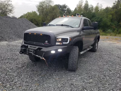 DODGE 2500-3500 2006-2009 with CLASSIC FRONT Weld It Yourself Offroad installed