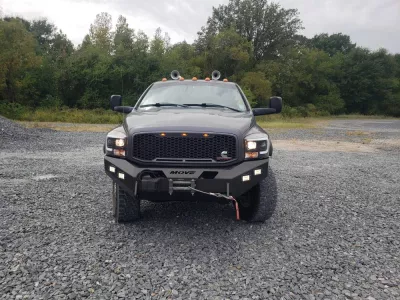 DODGE 2500-3500 2006-2009 with CLASSIC FRONT W.I.Y.KIT OFFROAD installed