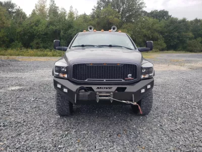 DODGE 2500-3500 2006-2009 with CLASSIC FRONT Weld It Yourself Offroad installed
