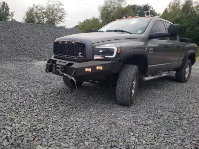DODGE 2500-3500 2006-2009 with CLASSIC FRONT Weld It Yourself Offroad installed
