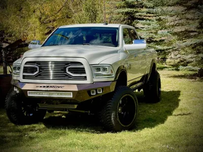 DODGE 2500-3500 2010-2018 with PRECISION FRONT W.I.Y.KIT STANDARD installed