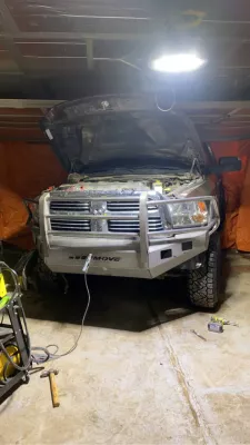 DODGE 2500-3500 2010-2018 with CLASSIC FRONT Weld It Yourself STANDARD installed