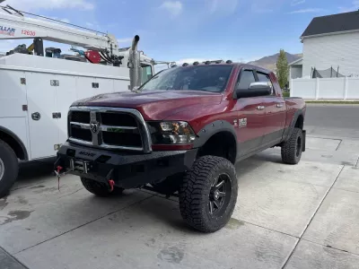 DODGE 2500-3500 2010-2018 with CLASSIC FRONT W.I.Y.KIT OFFROAD installed