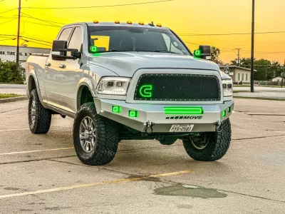 DODGE 2500-3500 2010-2018 with CLASSIC FRONT Weld It Yourself STANDARD installed