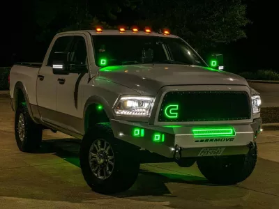 DODGE 2500-3500 2010-2018 with CLASSIC FRONT W.I.Y.KIT STANDARD installed