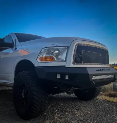 DODGE 2500-3500 2010-2018 with PRECISION FRONT W.I.Y.KIT STANDARD installed