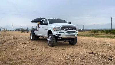 DODGE 2500-3500 2010-2018 with PRECISION FRONT Weld It Yourself STANDARD installed