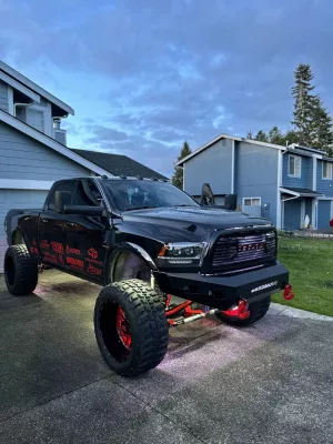 DODGE 2500-3500 2010-2018 with CLASSIC FRONT W.I.Y.KIT STANDARD installed