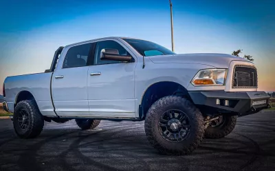 DODGE 2500-3500 2010-2018 with PRECISION FRONT W.I.Y.KIT STANDARD installed