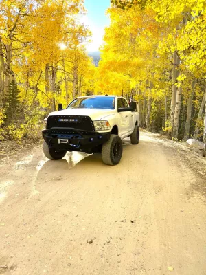 DODGE 2500-3500 2010-2018 with CLASSIC FRONT Weld It Yourself Offroad installed