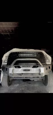 DODGE 2500-3500 2010-2018 with CLASSIC FRONT Weld It Yourself Offroad installed