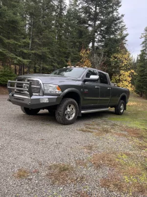 DODGE 2500-3500 2010-2018 with CLASSIC FRONT Weld It Yourself STANDARD installed