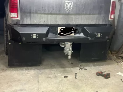 DODGE 2500-3500 2010-2018 with CLASSIC REAR Weld It Yourself STANDARD installed