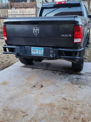 DODGE 2500-3500 2010-2018 with EMBARK REAR Weld It Yourself STANDARD installed