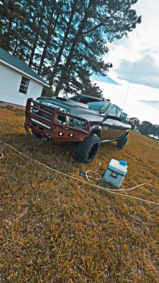 DODGE 2500-3500 2010-2018 with CLASSIC FRONT Weld It Yourself Offroad installed
