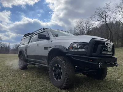 DODGE 2500-3500 2010-2018 with EMBARK FRONT Weld It Yourself Offroad installed