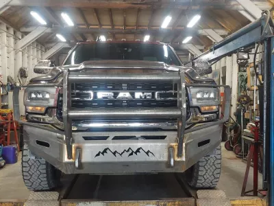 DODGE 2500-3500 2019-2024 with CLASSIC FRONT W.I.Y.KIT STANDARD installed