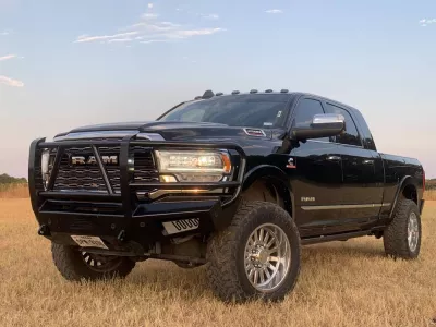 DODGE 2500-3500 2019-2024 with PRECISION FRONT W.I.Y.KIT STANDARD installed