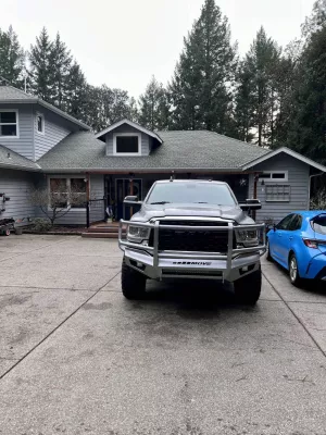 DODGE 2500-3500 2019-2024 with PRECISION FRONT W.I.Y.KIT STANDARD installed