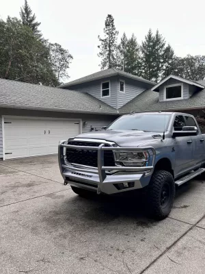 DODGE 2500-3500 2019-2024 with PRECISION FRONT W.I.Y.KIT STANDARD installed