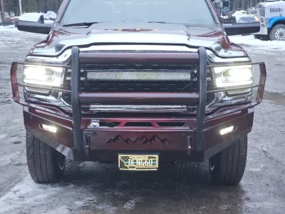 DODGE 2500-3500 2019-2024 with CLASSIC FRONT W.I.Y.KIT STANDARD installed