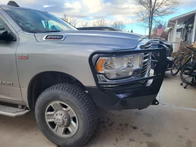 DODGE 2500-3500 2019-2024 with PRECISION FRONT W.I.Y.KIT STANDARD installed