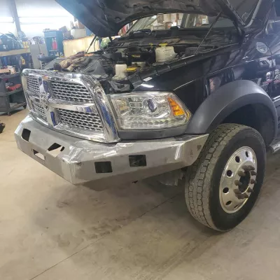 DODGE 4500-5500 2010-2018 with CLASSIC FRONT Weld It Yourself Offroad installed