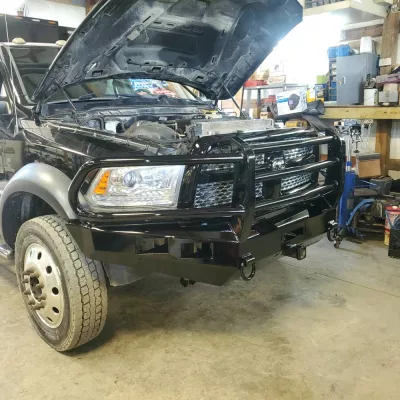 DODGE 4500-5500 2010-2018 with CLASSIC FRONT Weld It Yourself Offroad installed
