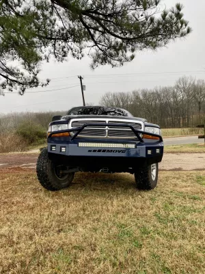 DODGE DAKOTA 1997-2004 with CLASSIC FRONT Weld It Yourself STANDARD installed