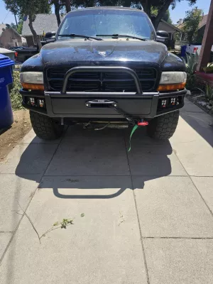 DODGE DURANGO 1998-2003 with EMBARK FRONT Weld It Yourself Offroad installed