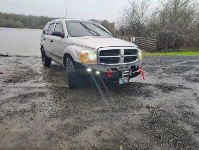 DODGE DURANGO 2004-2006 with CLASSIC FRONT Weld It Yourself Offroad installed