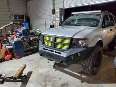 DODGE DURANGO 2007-2009 with CLASSIC FRONT Weld It Yourself STANDARD installed
