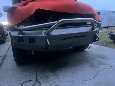 DODGE REBEL 1500 2019-2024 with CLASSIC FRONT Weld It Yourself STANDARD installed