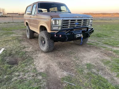 FORD BRONCO 1980-1986 with CLASSIC FRONT W.I.Y.KIT OFFROAD installed