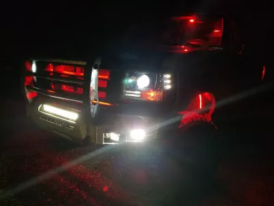 FORD BRONCO 1992-1996 with CLASSIC FRONT Weld It Yourself STANDARD installed