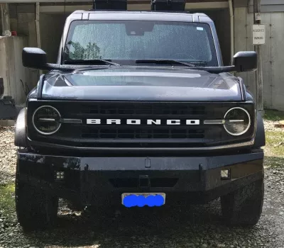 FORD BRONCO 2021-2023 with CLASSIC FRONT W.I.Y.KIT STANDARD installed