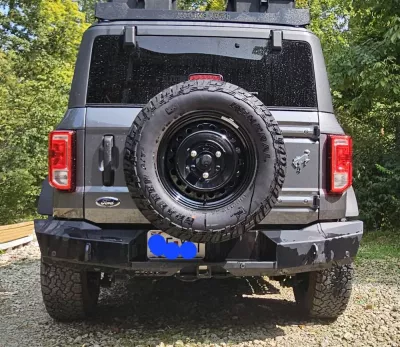 FORD BRONCO 2021-2023 with CLASSIC REAR W.I.Y.KIT STANDARD installed